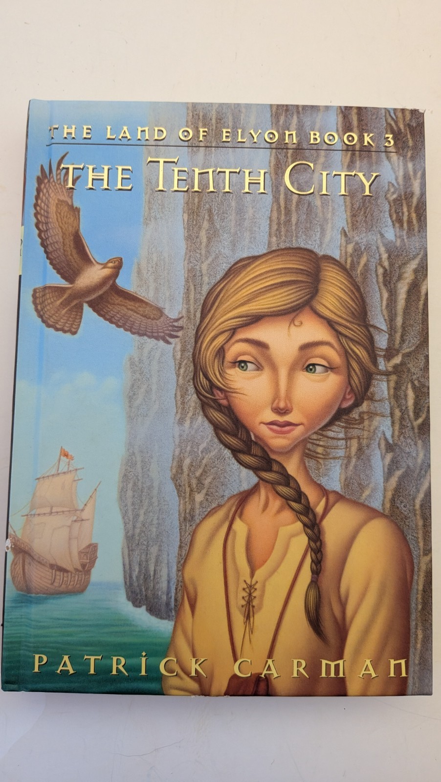 Lot of 3 The Land of Elyon Hardcover Books by Patrick Carman The Mist