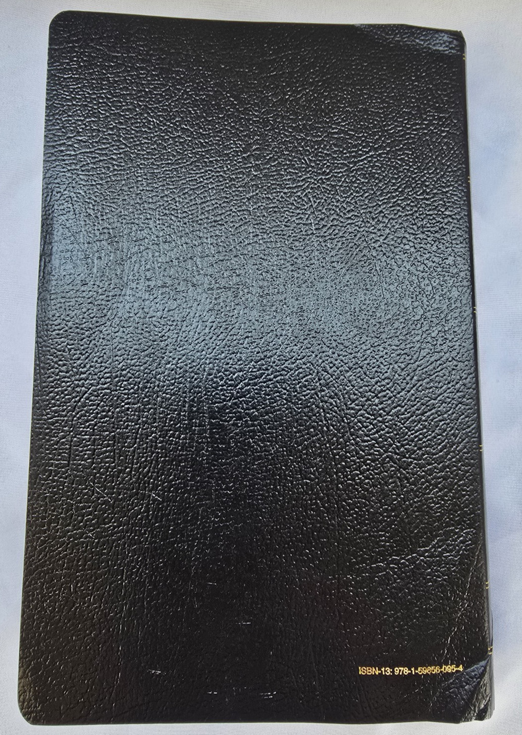 King James Version Reference Edition Black Bonded Leather Holy Bible 9×5.5 2022
