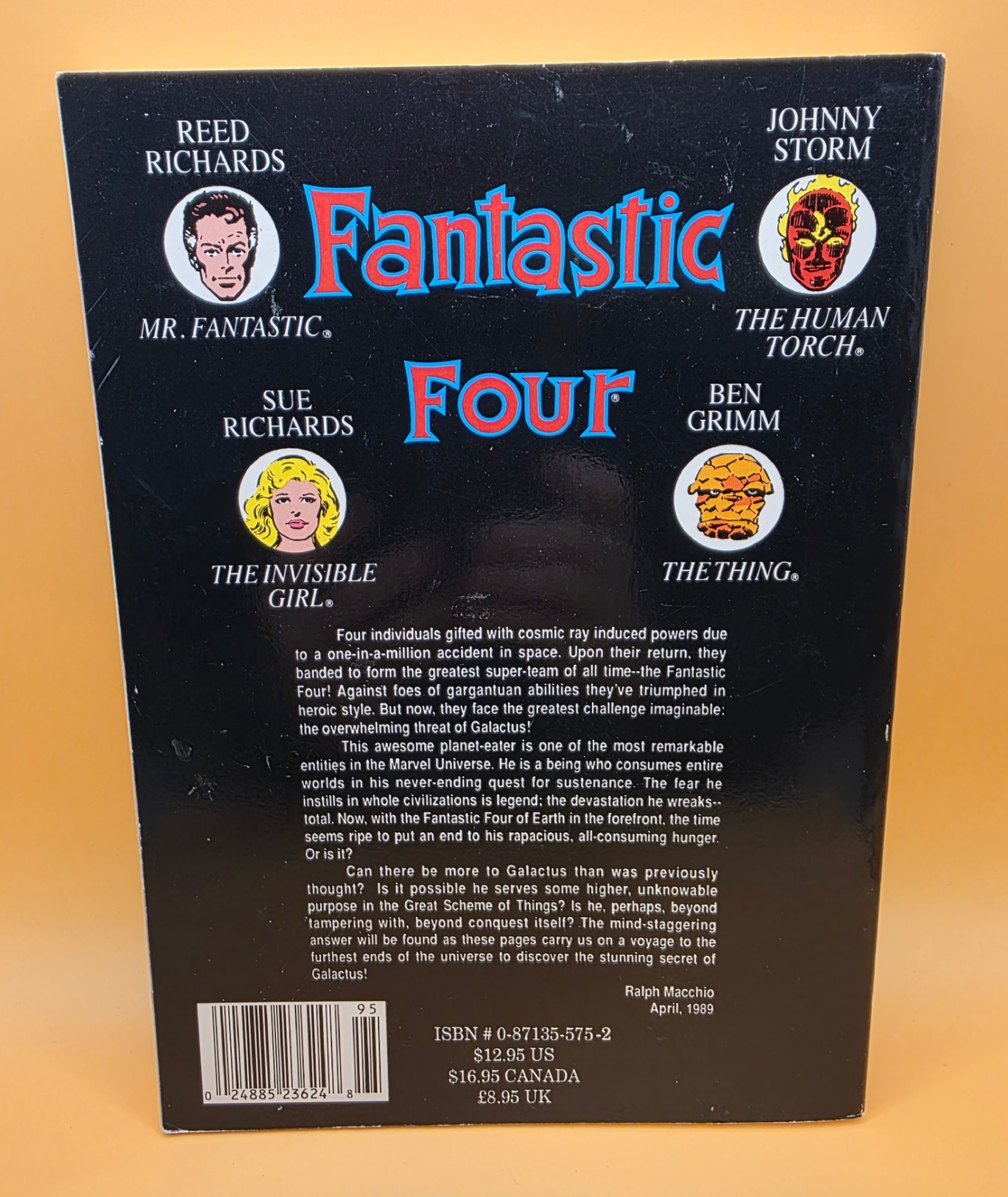 Fantastic Four: The Trial of Galactus (John Byrne, 1989, Trade Paperback)