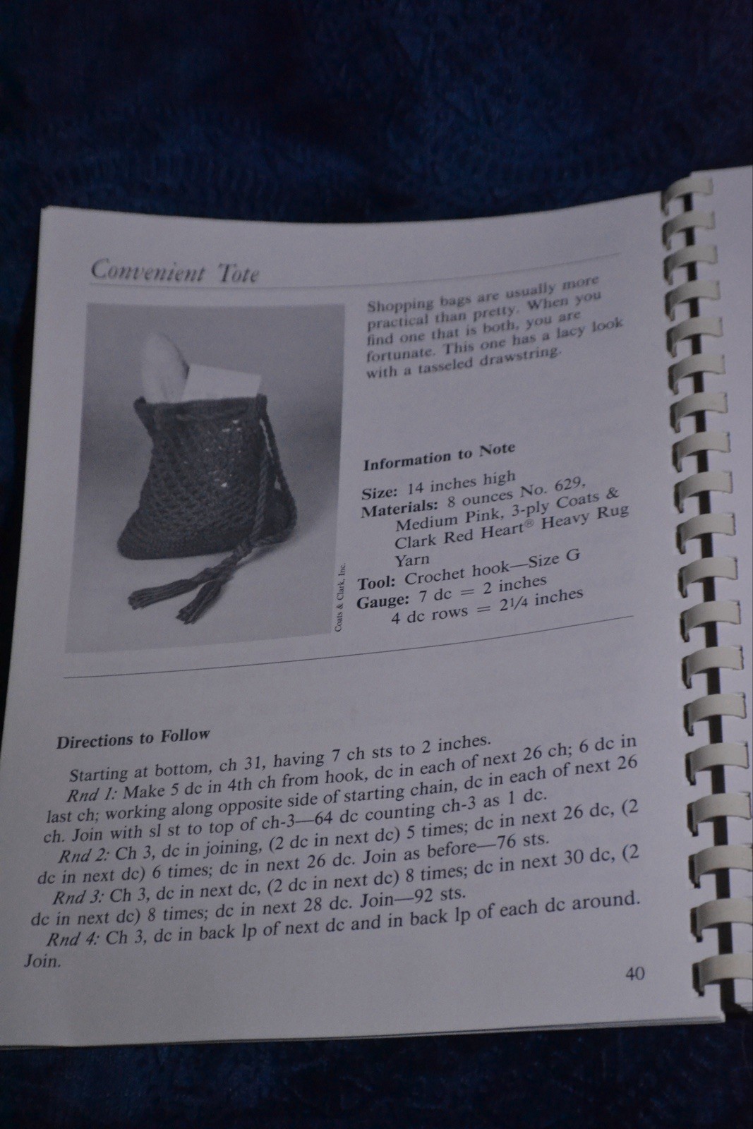 The Doubleday Large Print Needlecraft Book