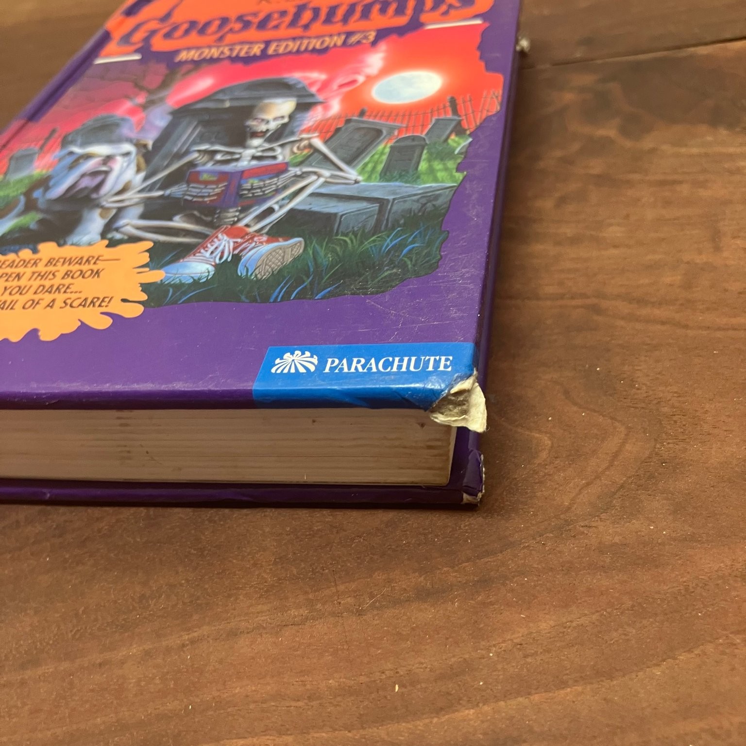 Goosebumps Monster Edition #3 R.L. Stine 1997 First Scholastic Press
