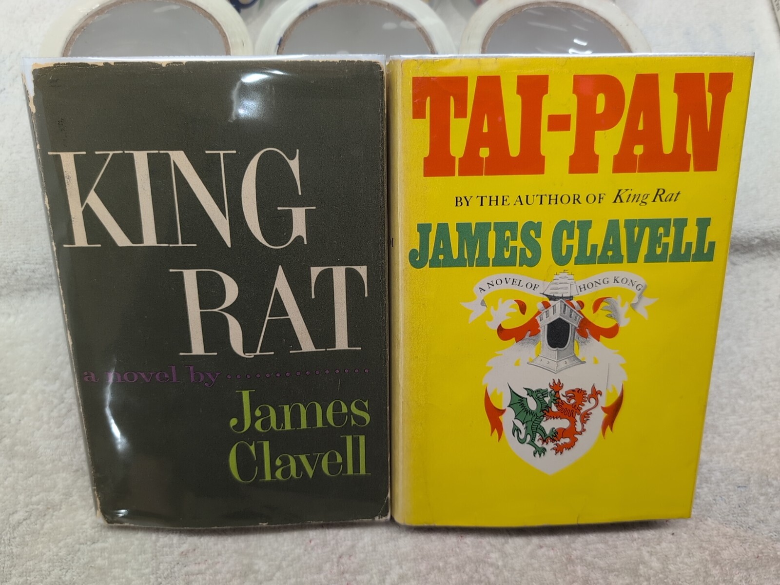 SHOGUN by James Clavell ~ 9 VOLUME COMPLETE SET in Custom Mylar ~ 9 Vols Wow!!!!