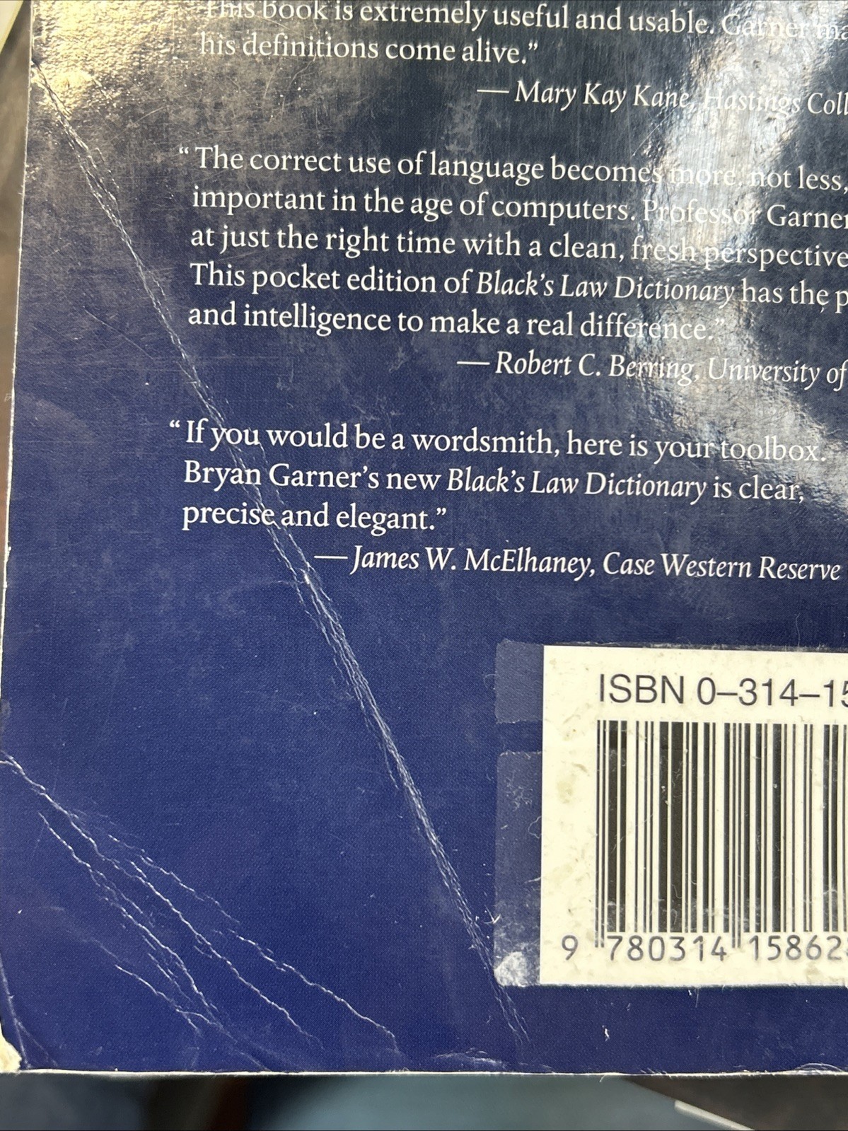 Black’s Law Dictionary (Pocket), 3rd Edition – Paperback