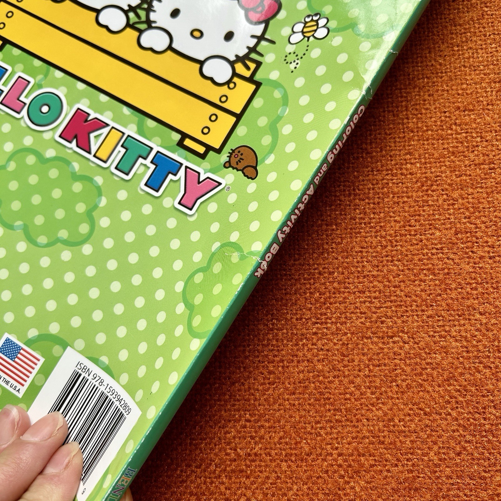 Unused 2011 Sanrio Hello Kitty Coloring & Activity Book Bendon Made In USA