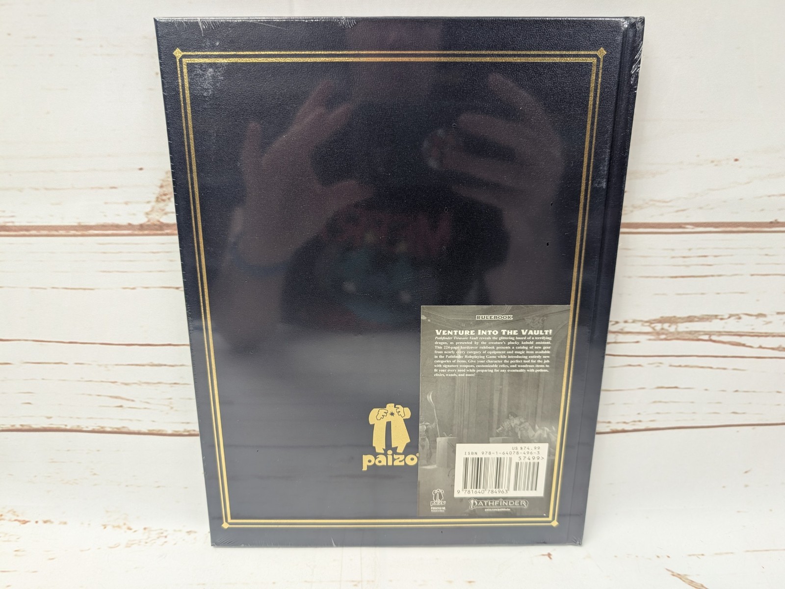 Pathfinder Treasure Vault 2nd Edition Leatherbound NIS Remaster Special Edition