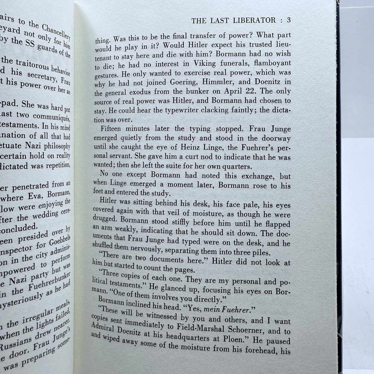 The Last Liberator John Clive 1980 First Printing Delacorte Press Novel WWII
