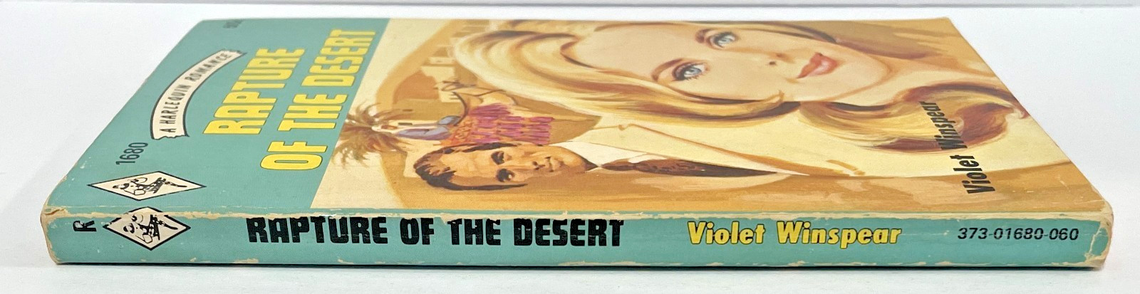Vintage Harlequin Romance #1680, Rapture Of The Desert by Violet Winspear, A418