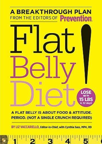 Flat Belly Diet – Hardcover By Vaccariello, Liz – VERY GOOD