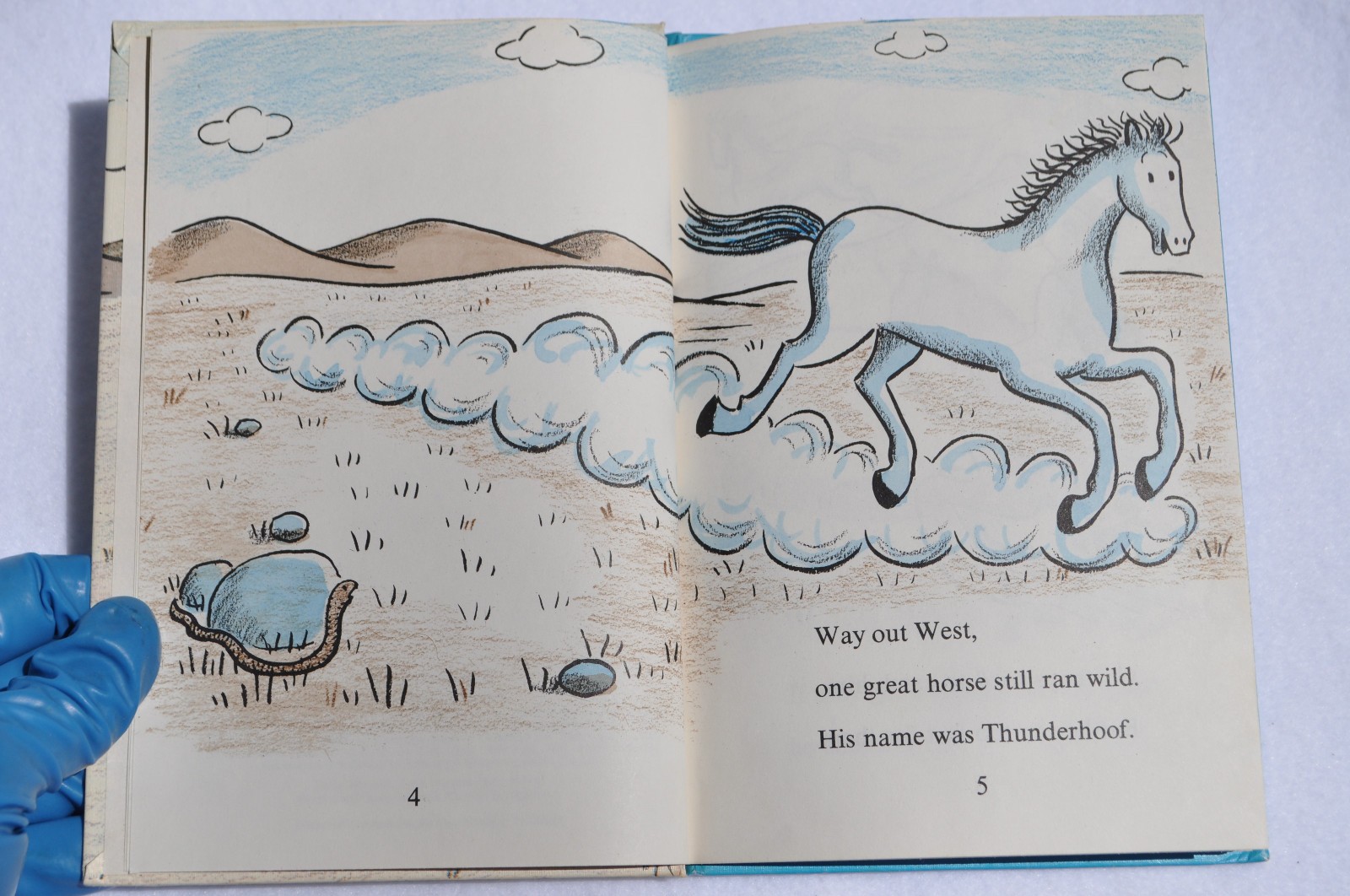 Horse Books For Kids: Horace, The Horse; Thunderhoof +vinyl record; Baby Horses