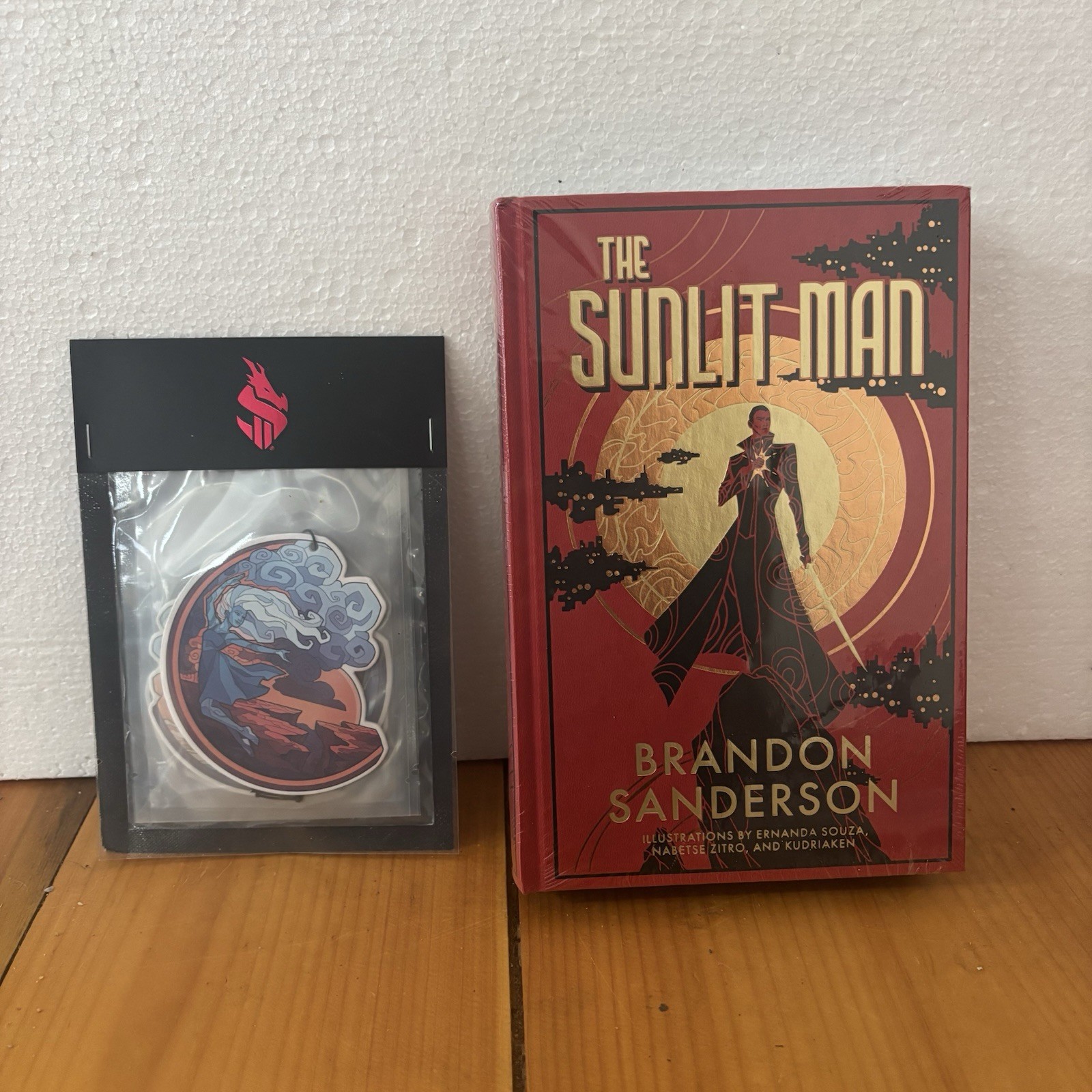 Brandon Sanderson The Sunlit Man HC + Roshar Air Fresheners Sealed Bundle