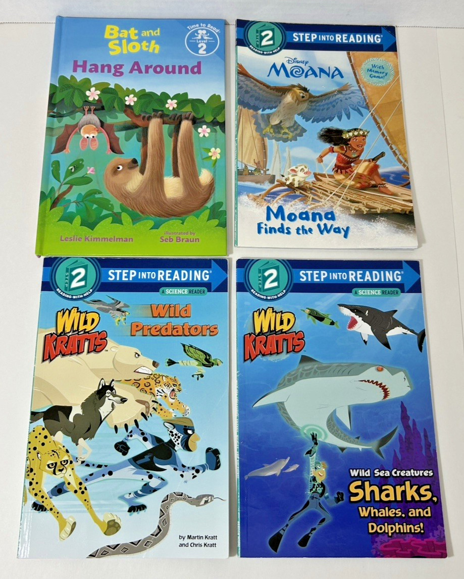 Level 2 Boys Readers Step Into Reading, I Can Read, Learning to Read Lot of 10