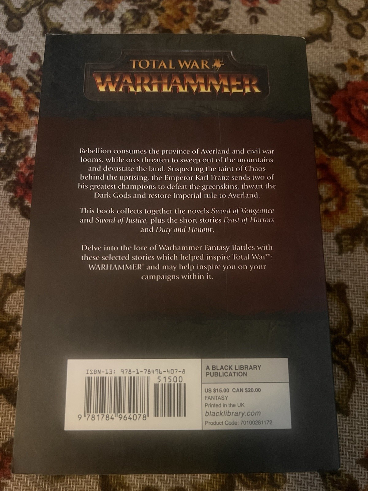 The Emperor’s Armies by Chris Wraight — Total War: Warhammer / Black Library