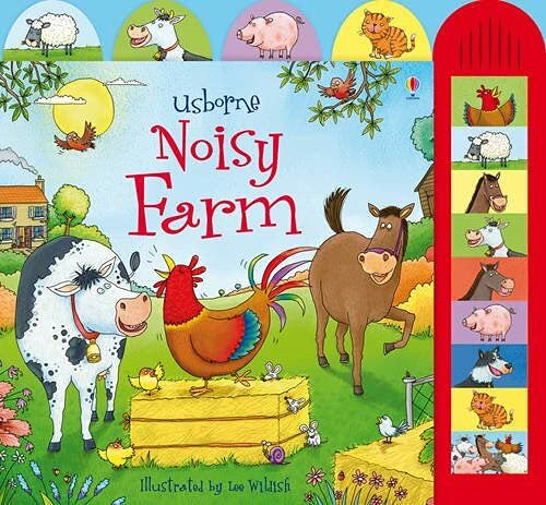 Noisy Farm (Usborne Noisy Books) by Jessica Greenwell Board book Book The Fast