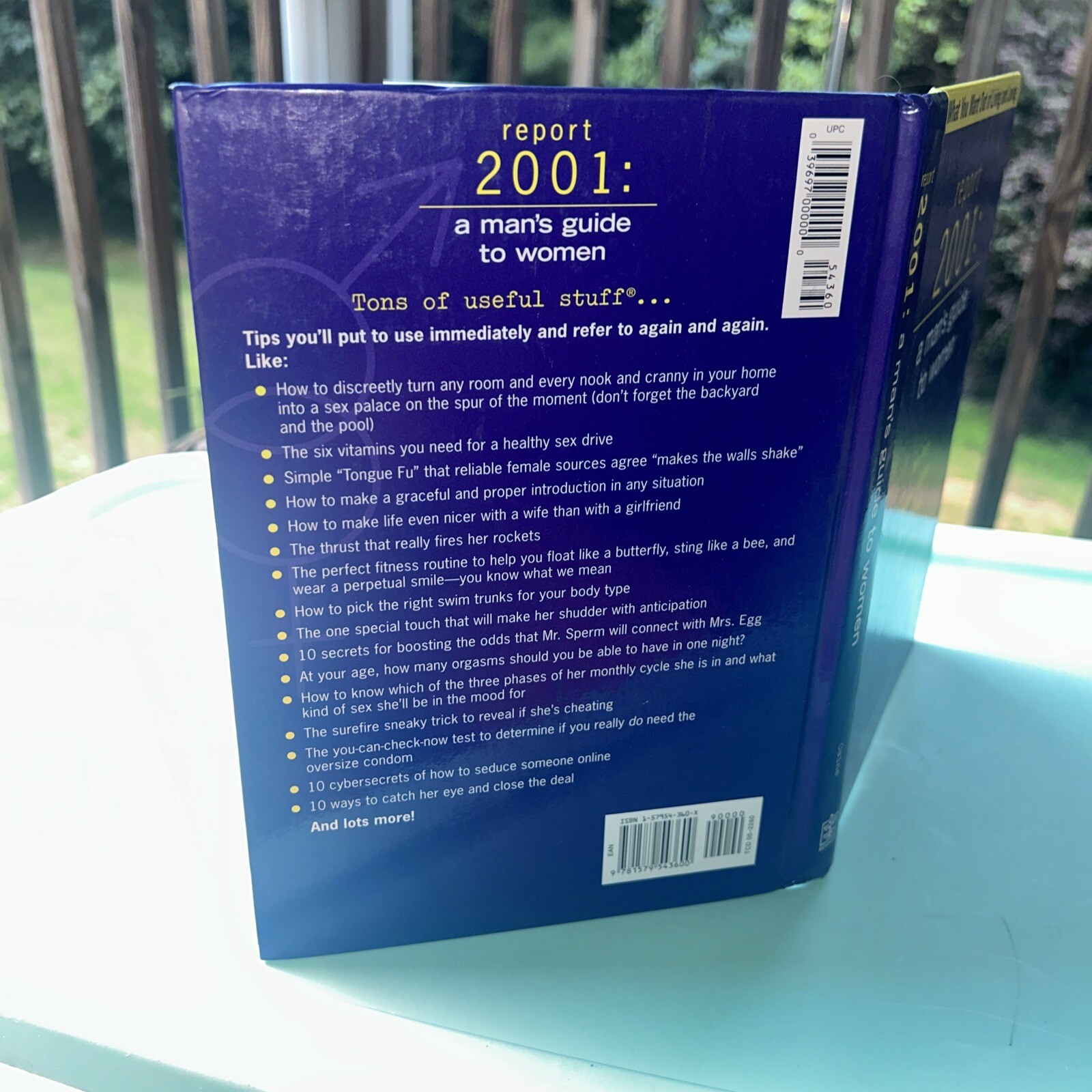 Report 2001: A Man’s Guide to Women Rodale 274 Pages Hardcover Guide