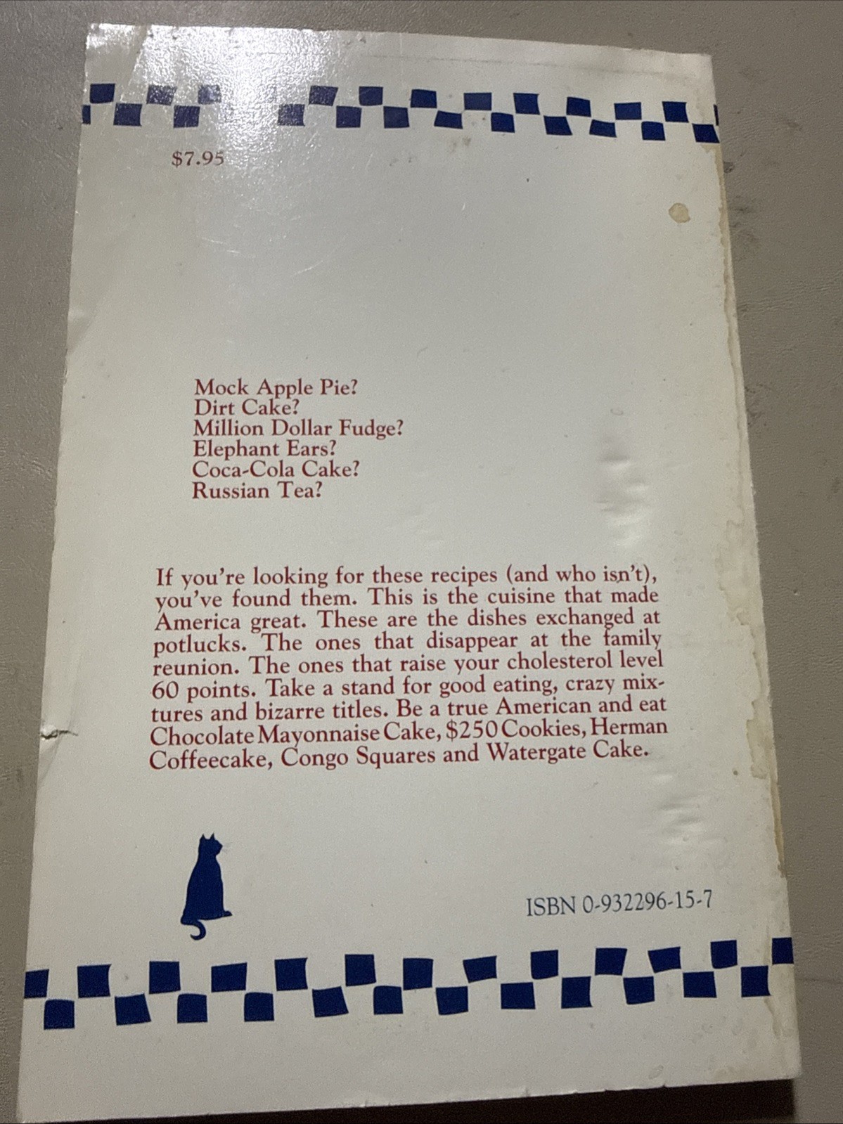 Potato Chip Cookies & Tomato Soup Cake: Recipes of Americana – Eberly 1992 PB