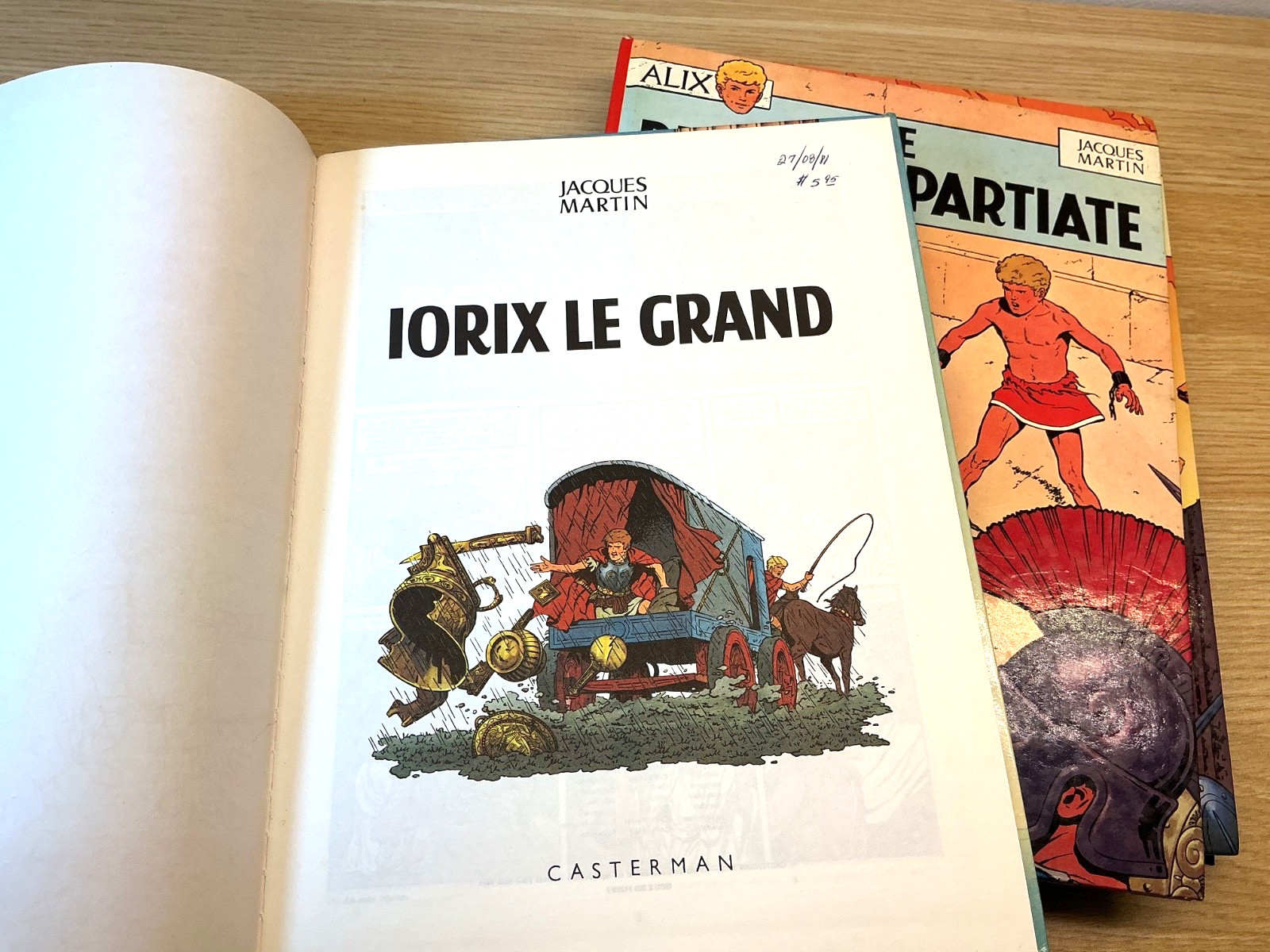 Les Aventures d’Alix bande dessinée 5-Volume Lot French Hardcover Graphic Novels
