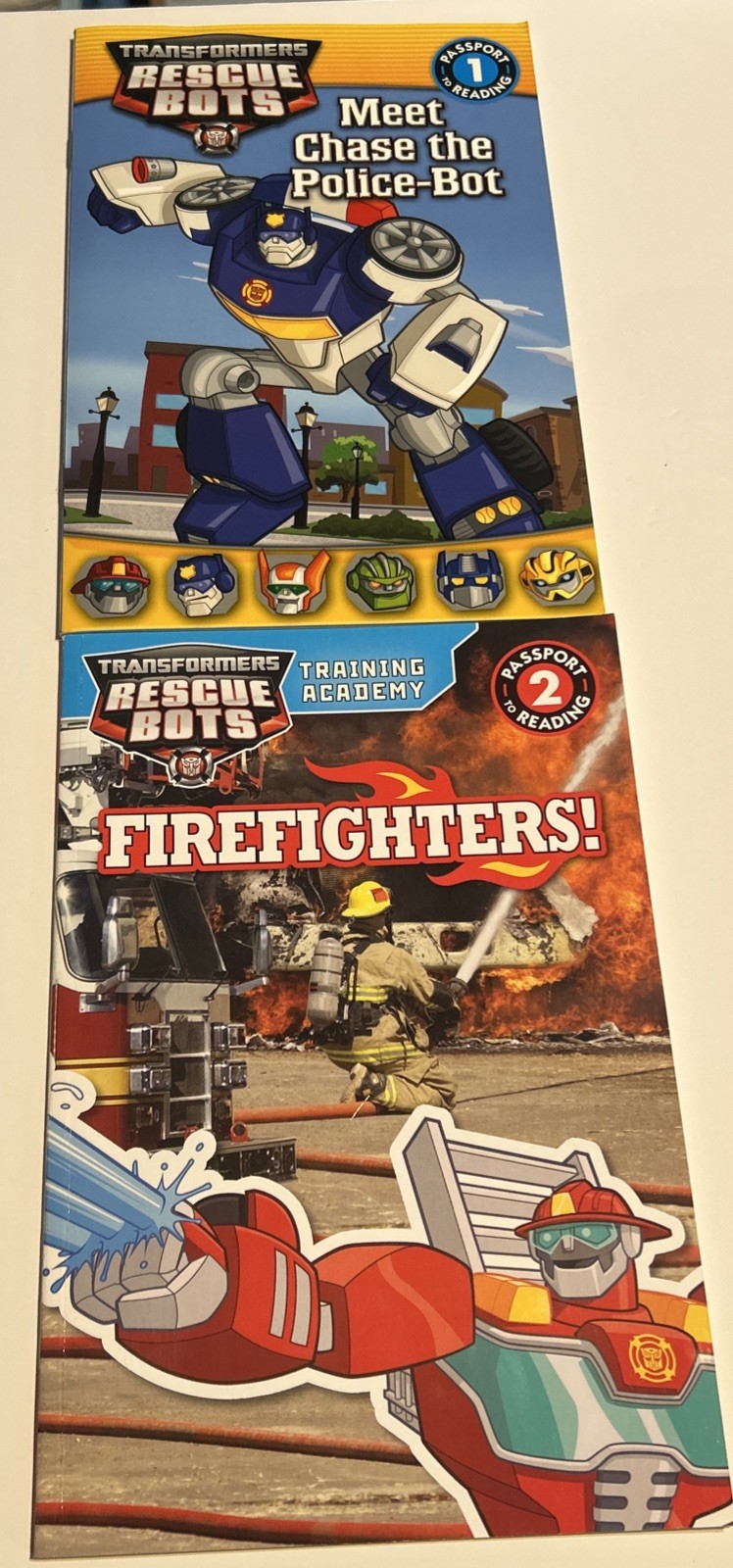 Transformers: Rescue Bots Lot Of 8 Softwrap Books