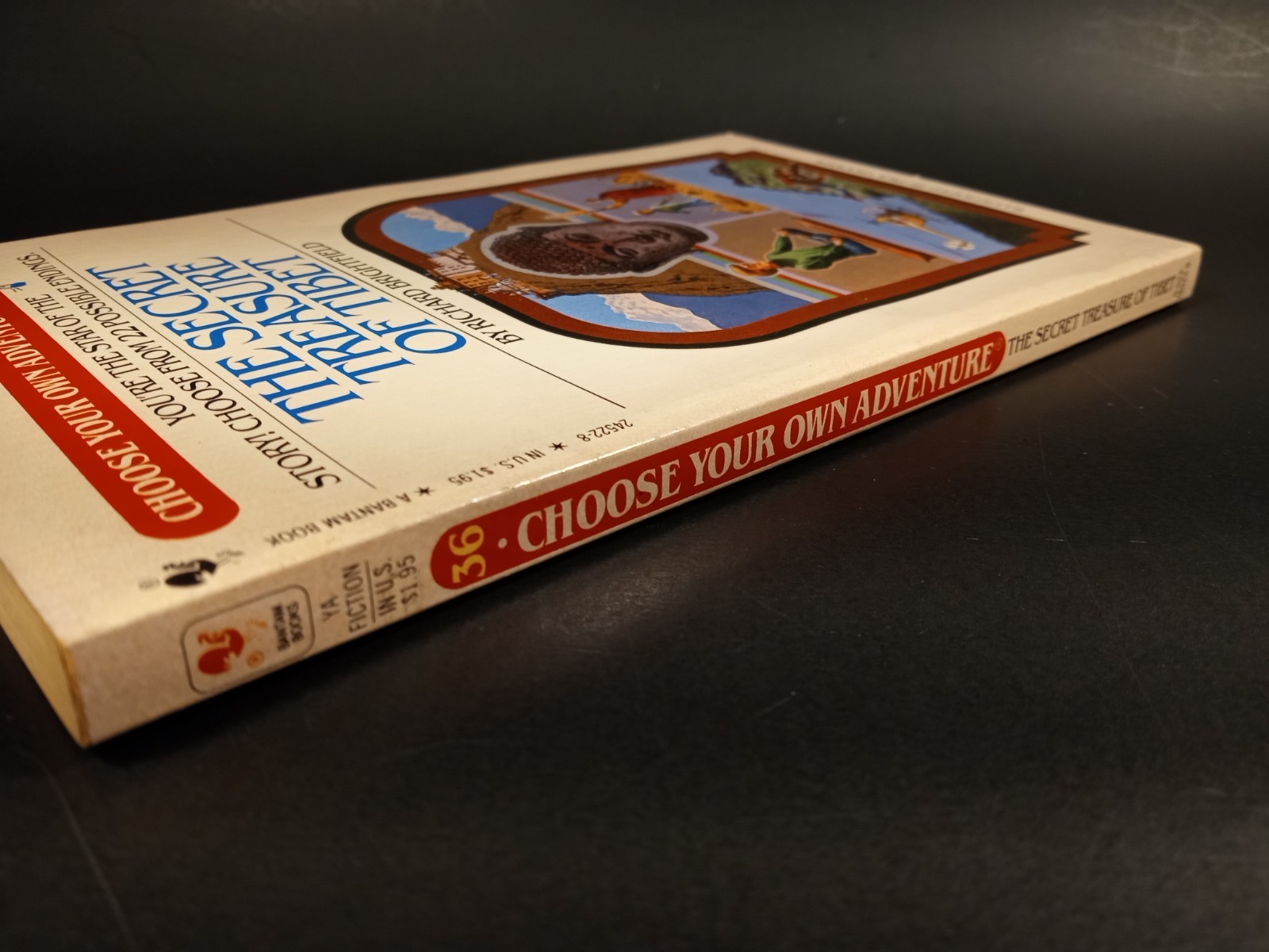 The Secret Treasure Of Tibet Choose Your Own Adventure #36 1st Print 1984 CYOA