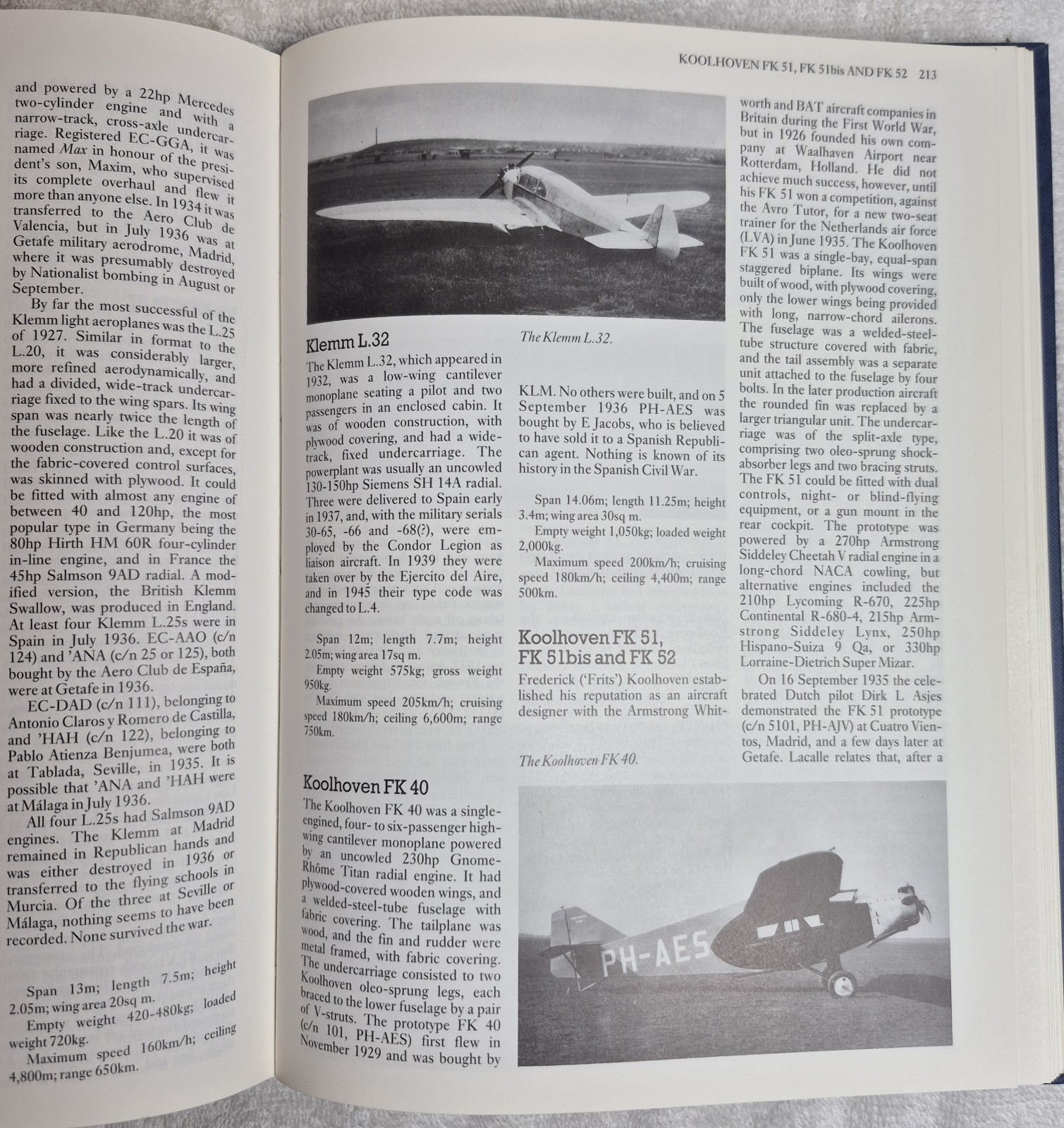 Aircraft of the Spanish Civil War, 1936-1939 (Gerald Howson • 1990)