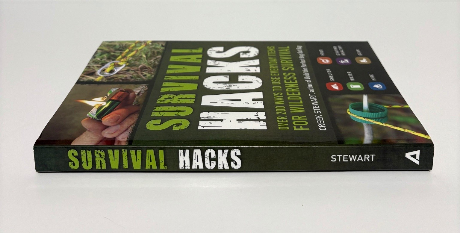 Survival Hacks Creek Stewart 2016 Paperback Wilderness Survival Adams Media Book
