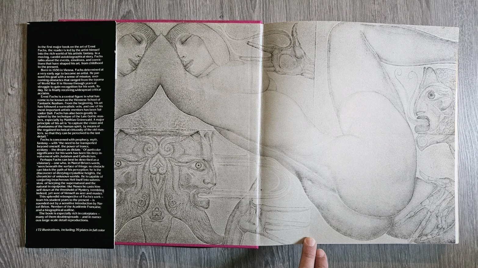 Ernst Fuchs – Harry Abrams Inc., First Edition – English – Artbook