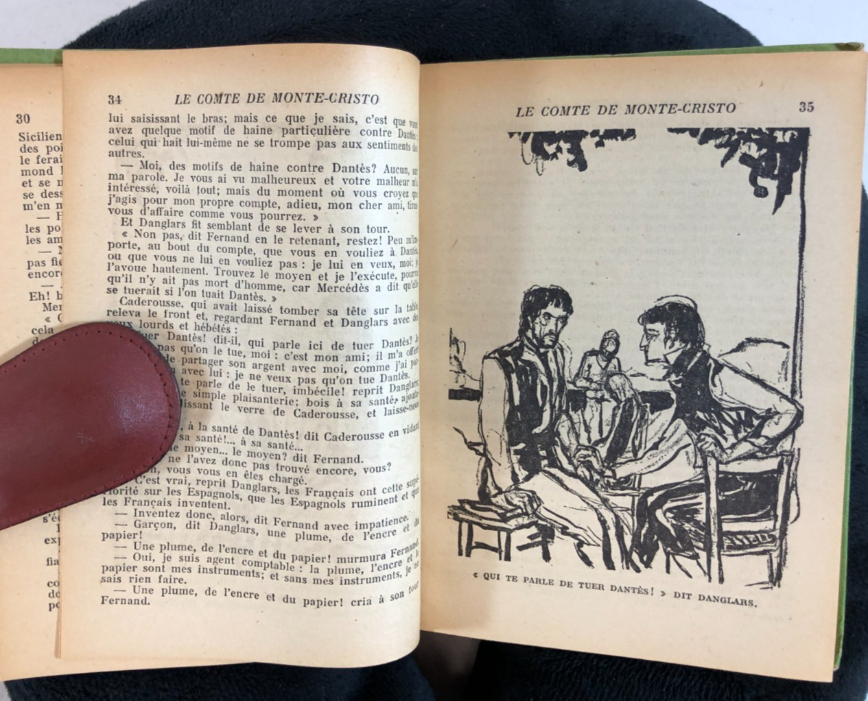 Le Comte de Monte-Cristo, 2 volumes, Dumas, 1938, E-120