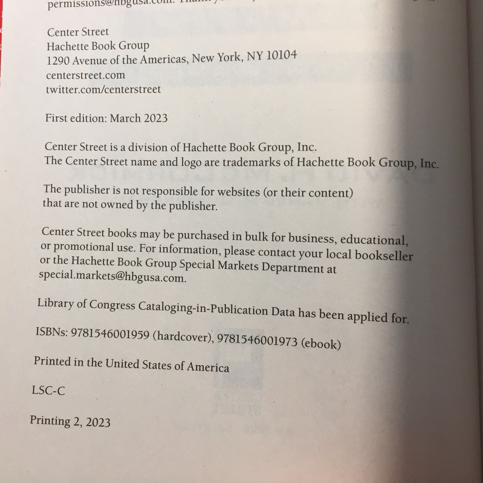 Superpower In Peril David H. McCormick Center Street Political Science SIGNED