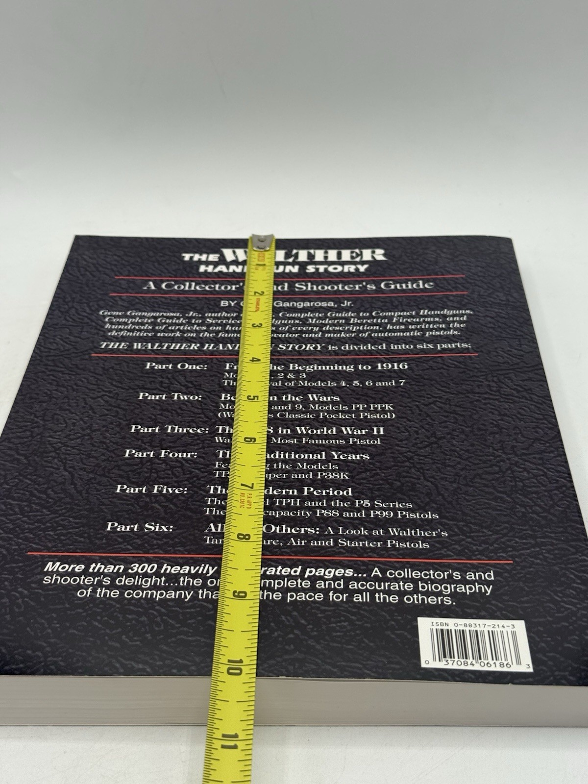The Walther Handgun Story By Gene Gangarosa Jr. 1999 Paperback