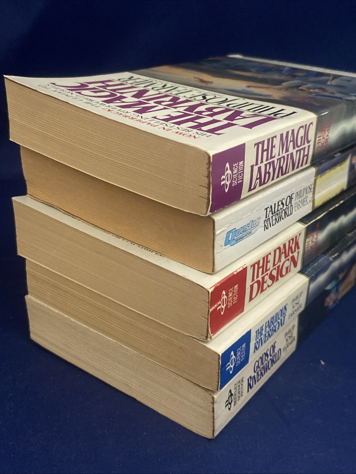 Philip Jose Farmer Riverworld lot of 5 PB (incomplete) Ex Cond