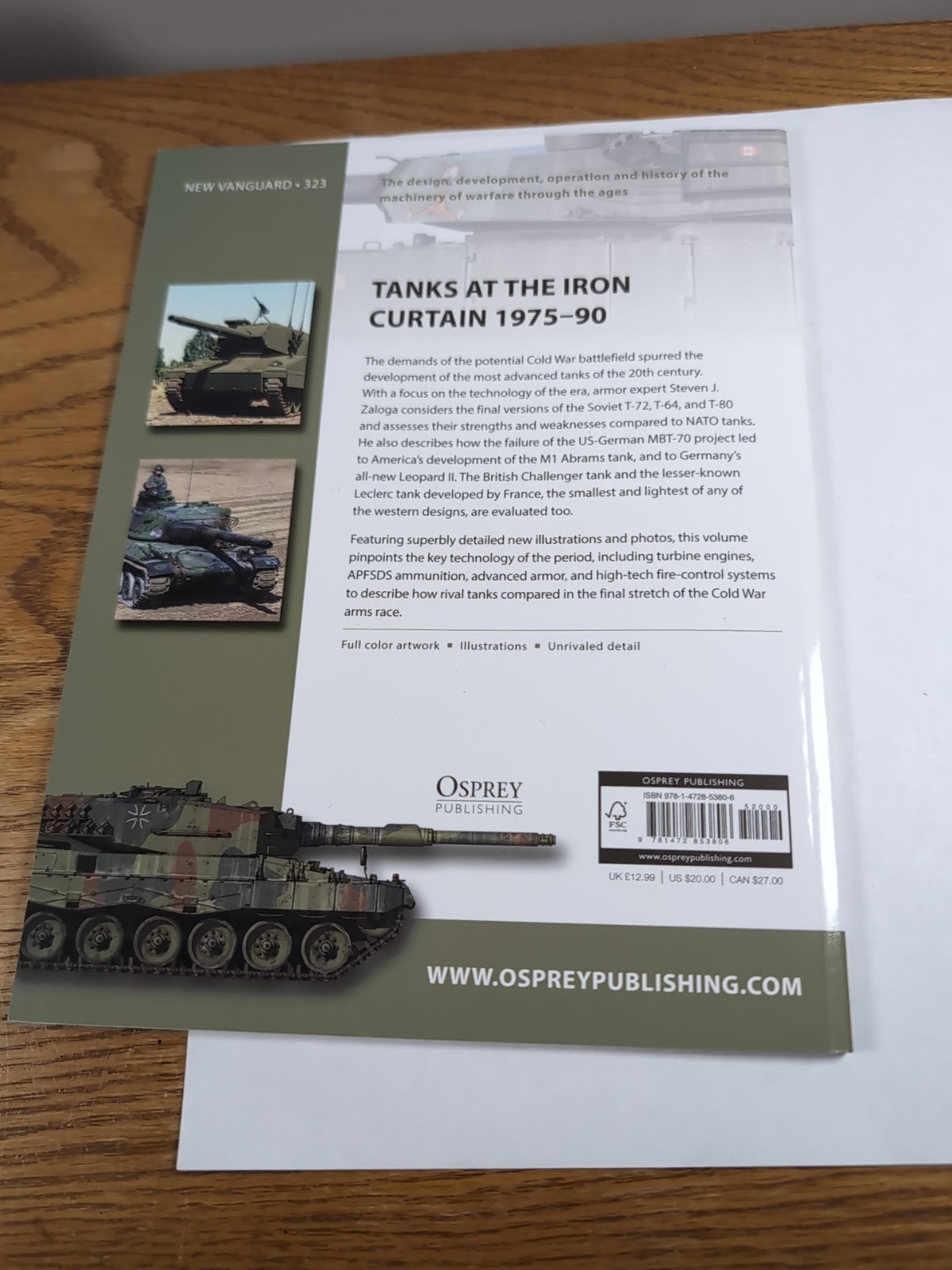 Tanks at the Iron Curtain 1975-90 By Stevie. Zaloga 2023
