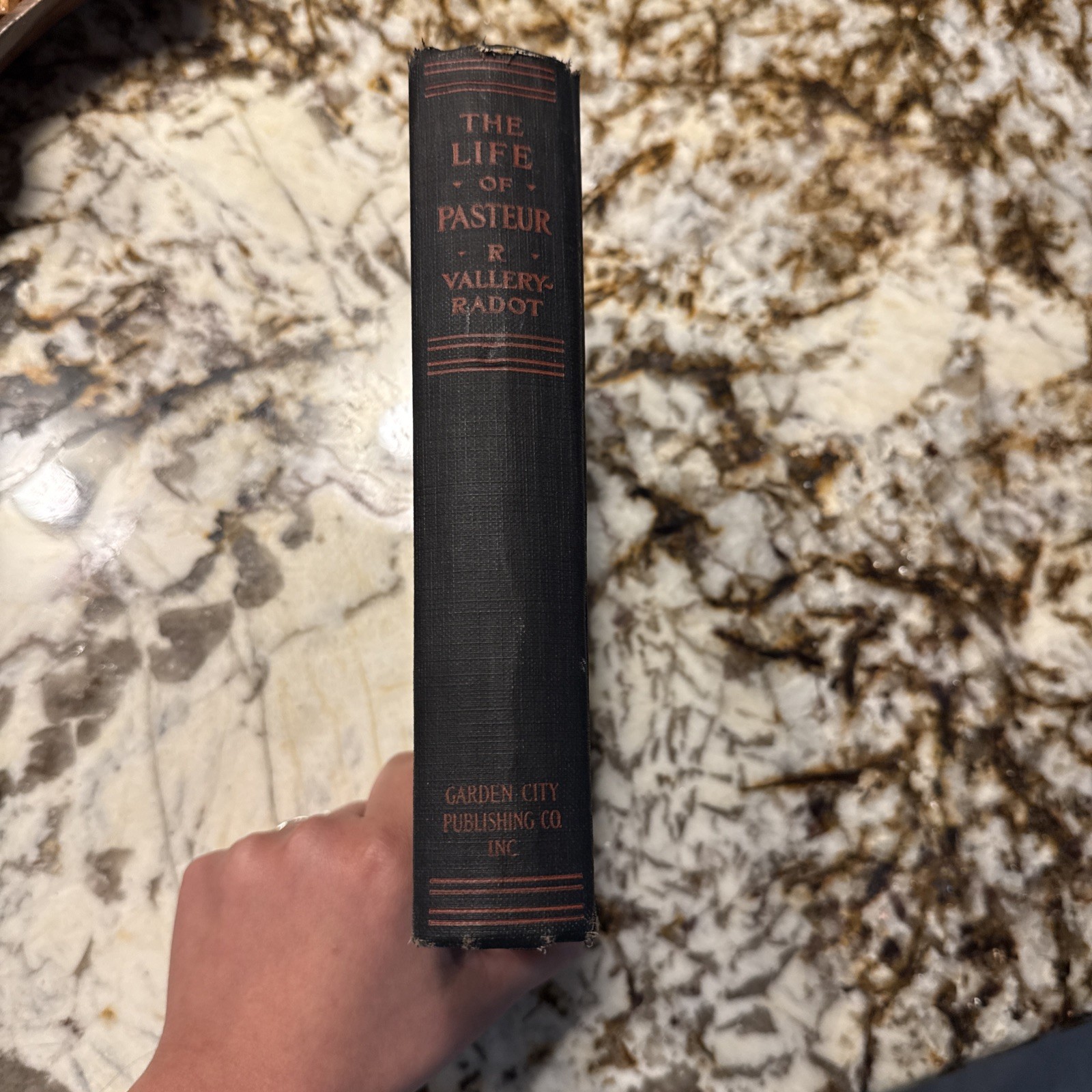 1927 The Life of Pastor Rene Gallery-Radot Hardcover Garden City Publishing Bio
