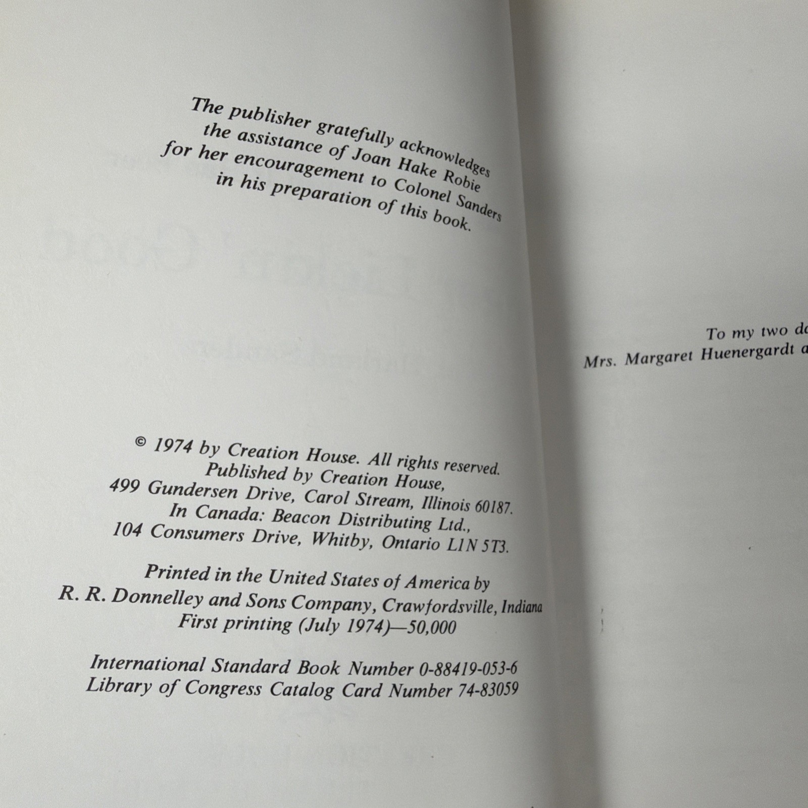 Life As I Have Known It Has Been Finger Lickin’ Good by Col Harland Sanders 1974