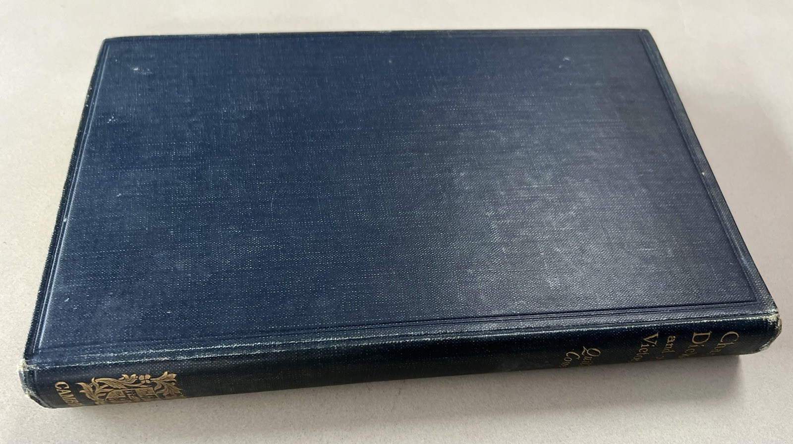 Antique 1925 Charles Dickens And Other Victorians Sir Arthur Quiller-Couch Book