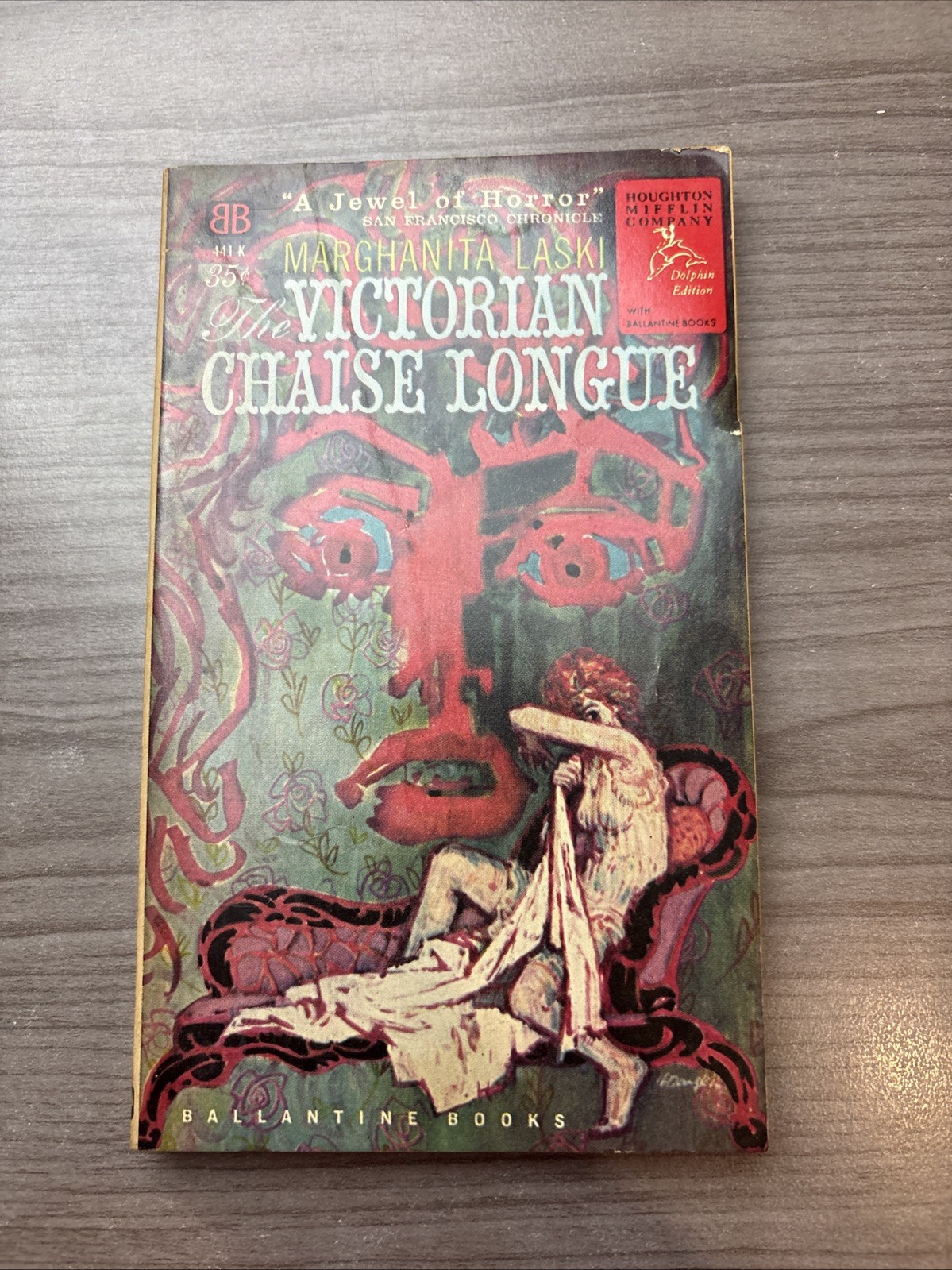 The Victorian Chaise Longue Marghanita Laski VTG PB Bantam Books 441K