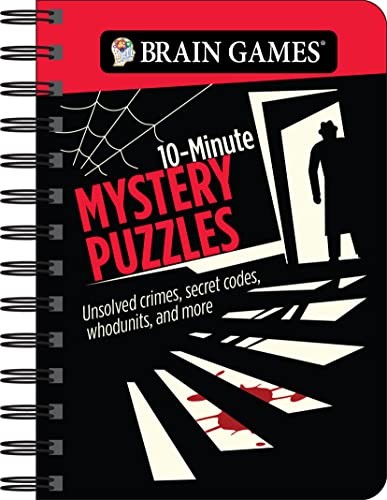 Brain Games – To Go – 10-Minute Mystery Puzzles: Unsolved Crimes, S – ACCEPTABLE