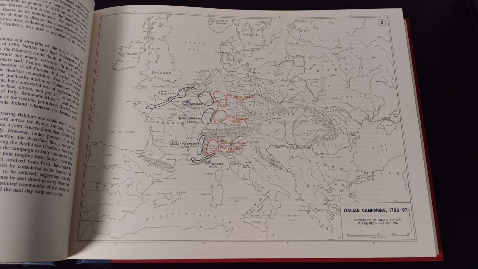 A Military History And Atlas Of The Napoleonic Wars – Vintage 1968 Hardcover