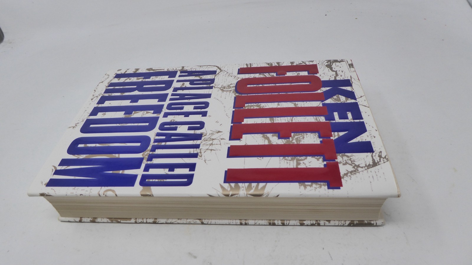 *SIGNED* A Place Called Freedom by Ken Follet (Hardcover, 1995)