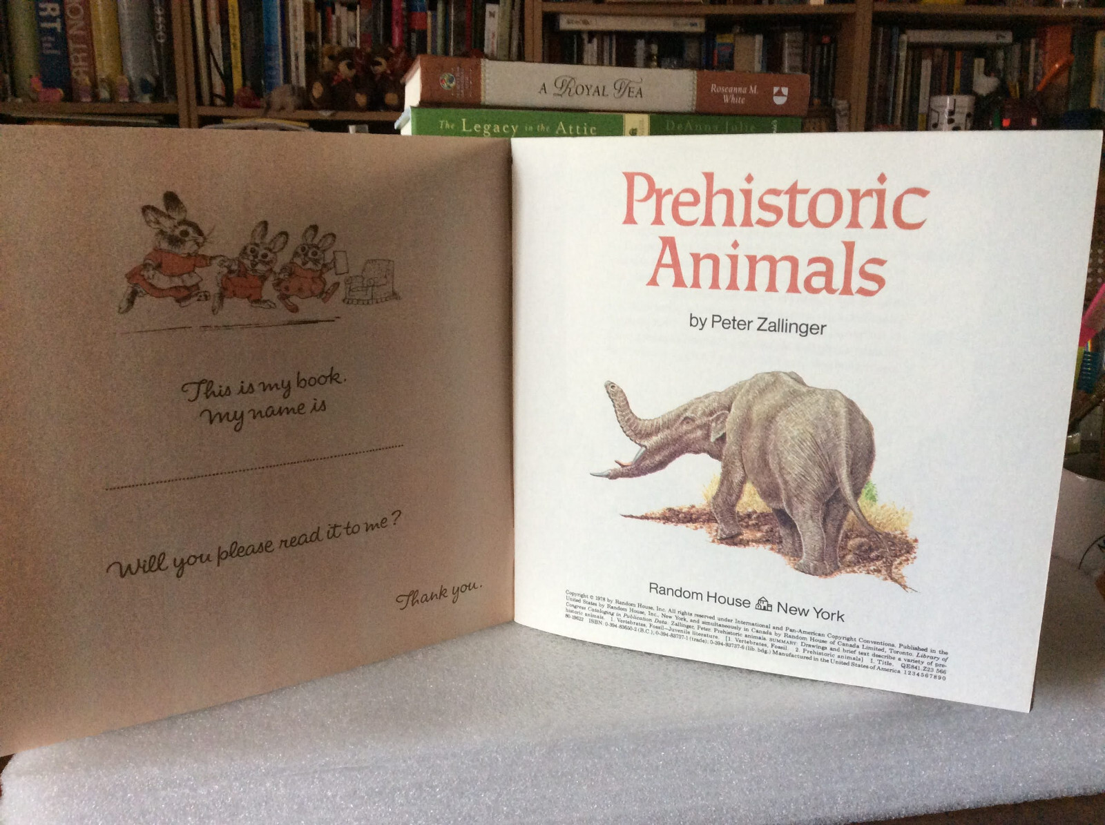 Prehistoric Animals by Peter Zallinger (1978 Paperback)