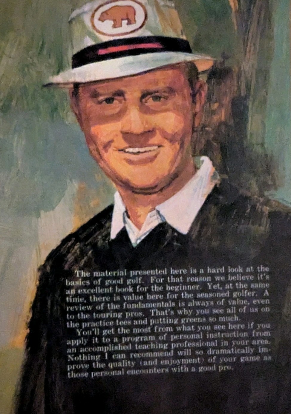 Vintage 1970 “18 Holes” Jack Nicklaus TeeTo Green Instructions 34-Pages