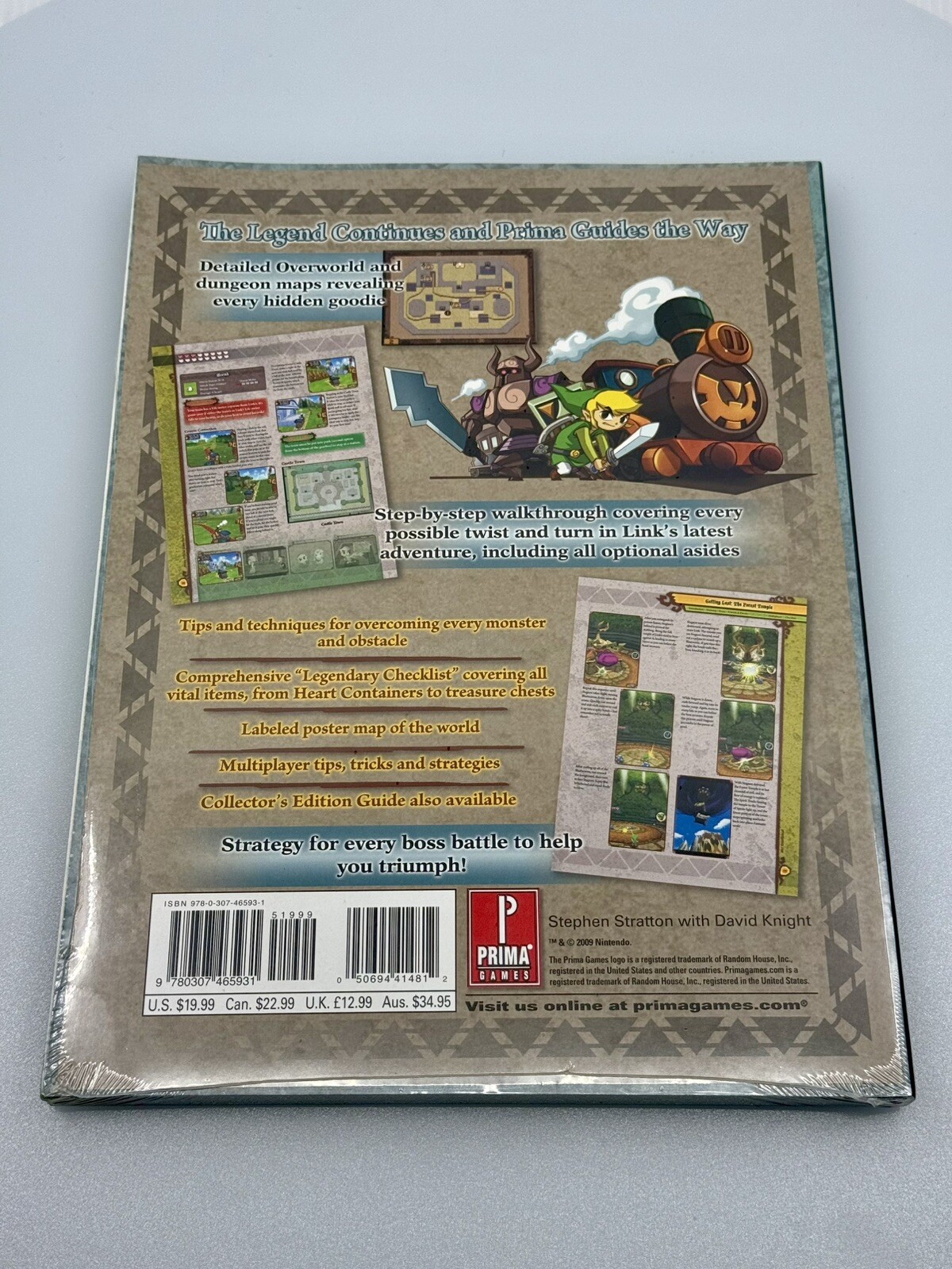 The Legend of Zelda: Spirit Tracks — PRIMA Official Game Guide for Nintendo DS