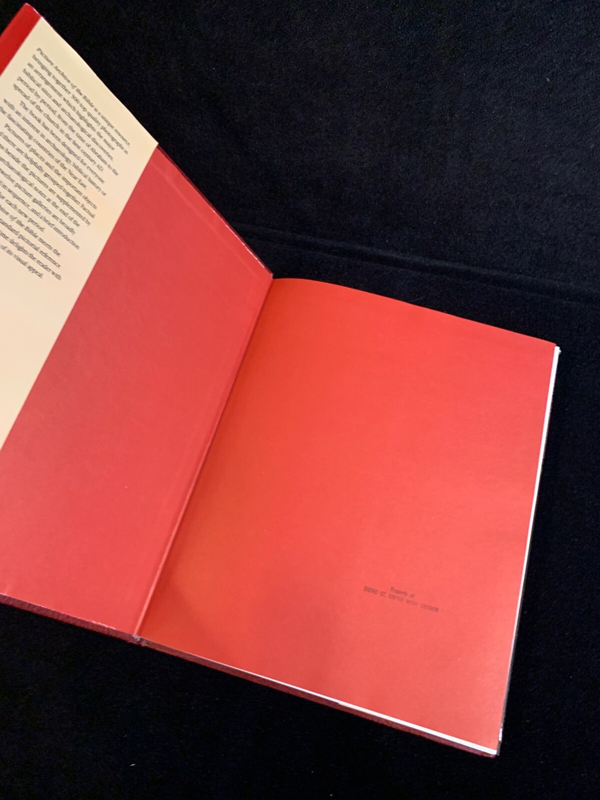 PICTURE ARCHIVE OF THE BIBLE. Hardback by Alan Millard 1987 hardcover