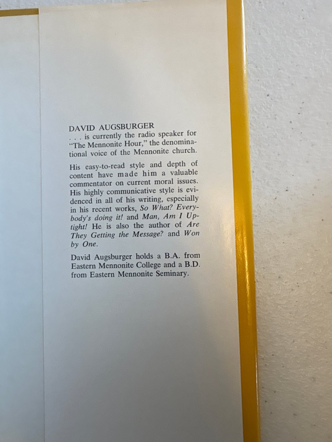 70 X 7 The Freedom of Forgiveness David Augsburger 1970 Moody Press