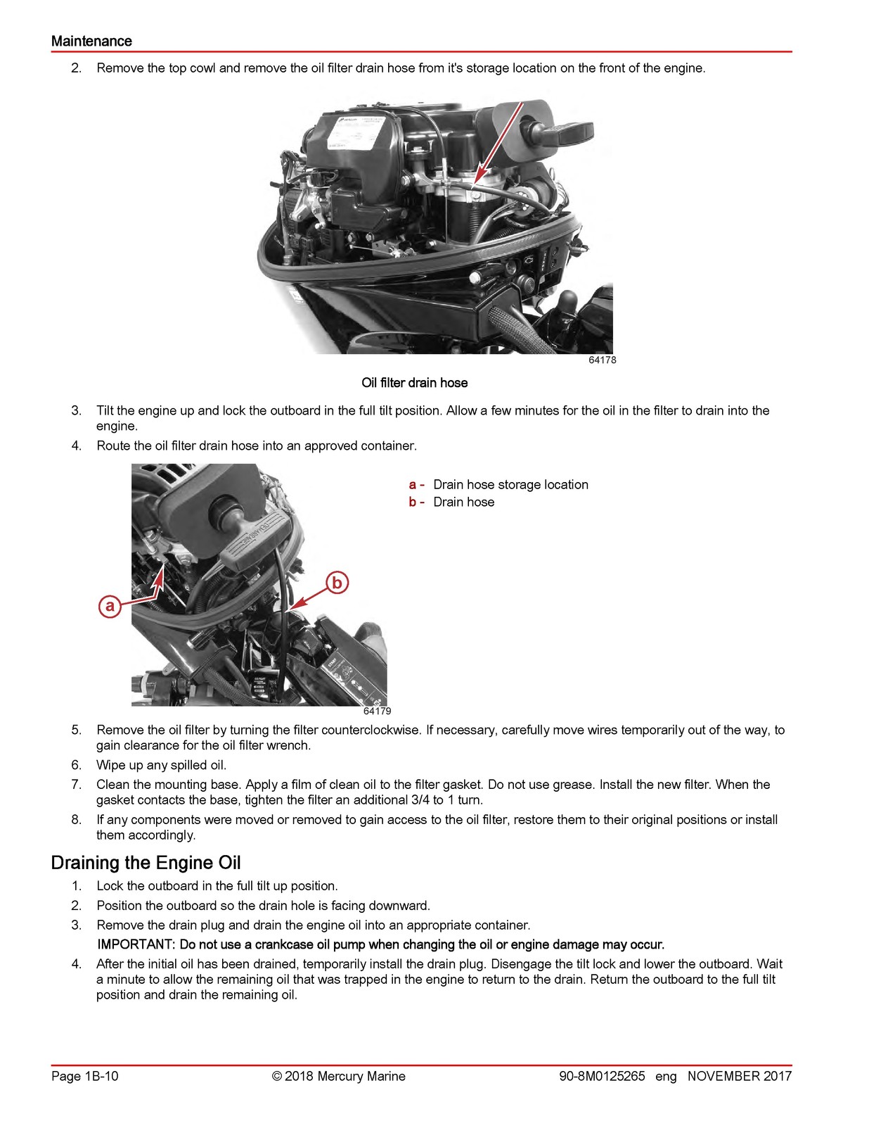 MERCURY MARINE 15 20 EFI FourStroke Outboard Service Manual 2018, FOLDOUTS