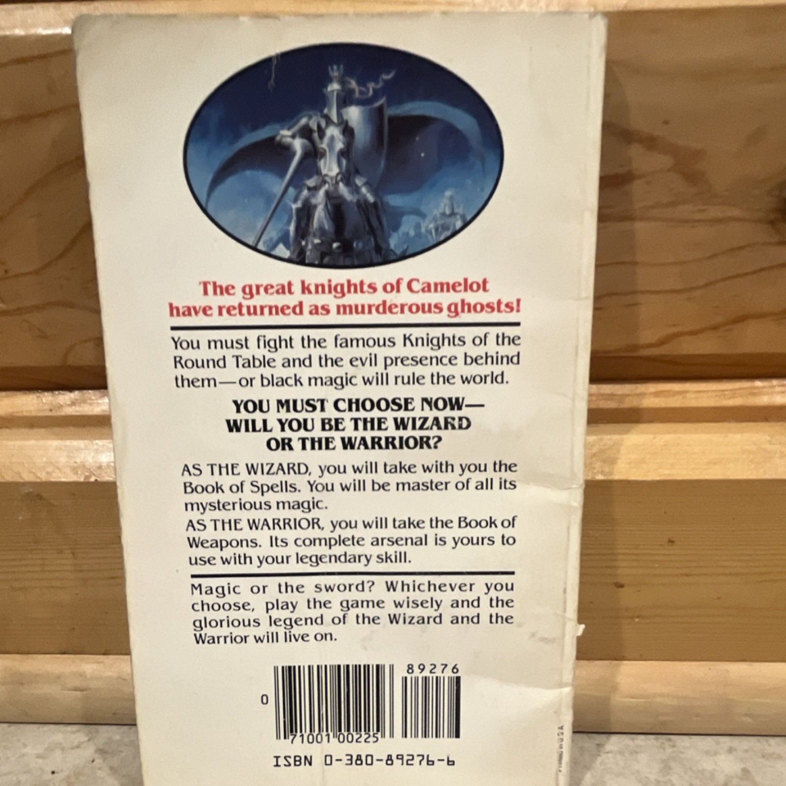 Wizards Warriors & You Ghost Knights of Camelot by R.L. Stine Paperback
