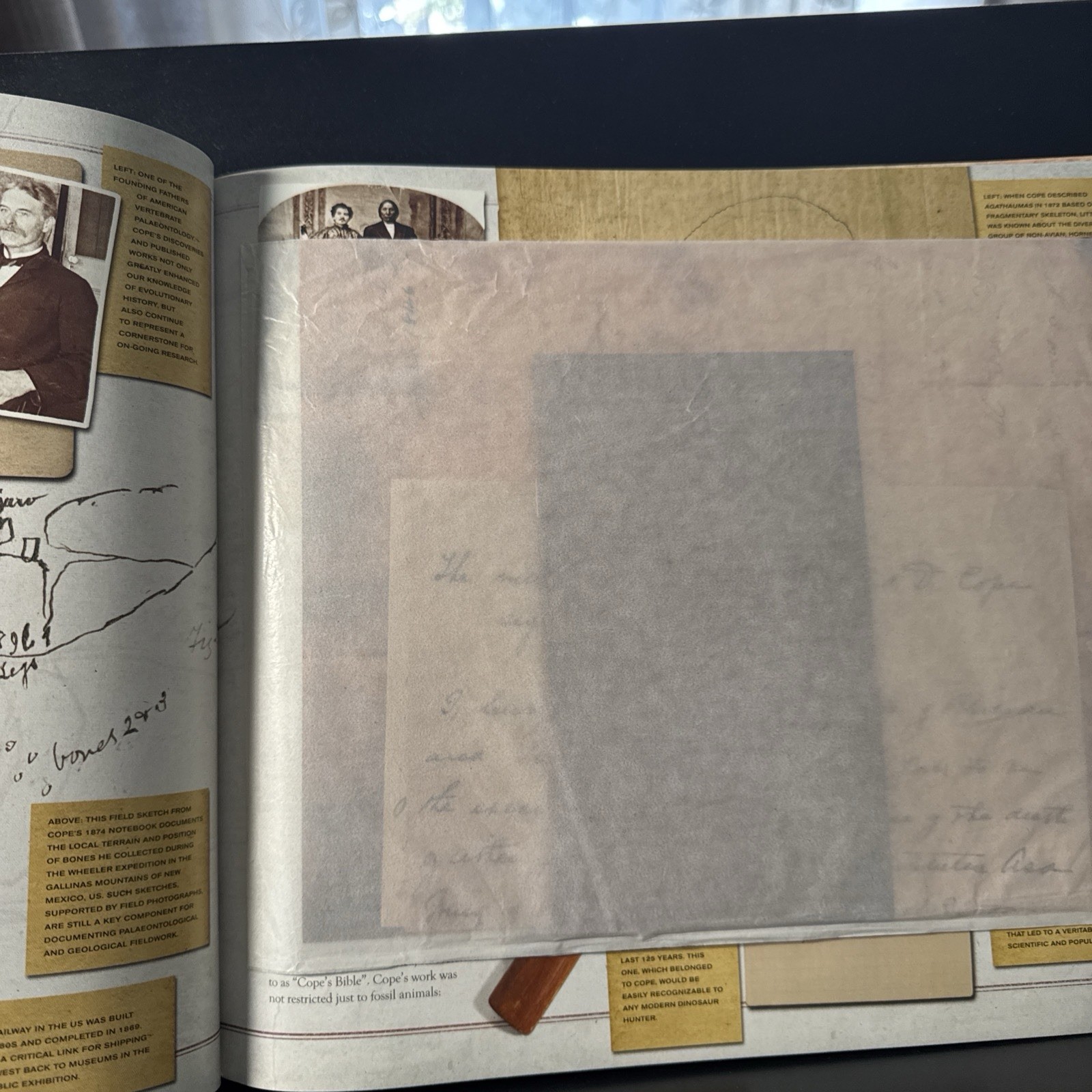 The Dinosaur Hunters | HC w/ 30 Fascimile Documents | Crate Case | Lowell Dingus