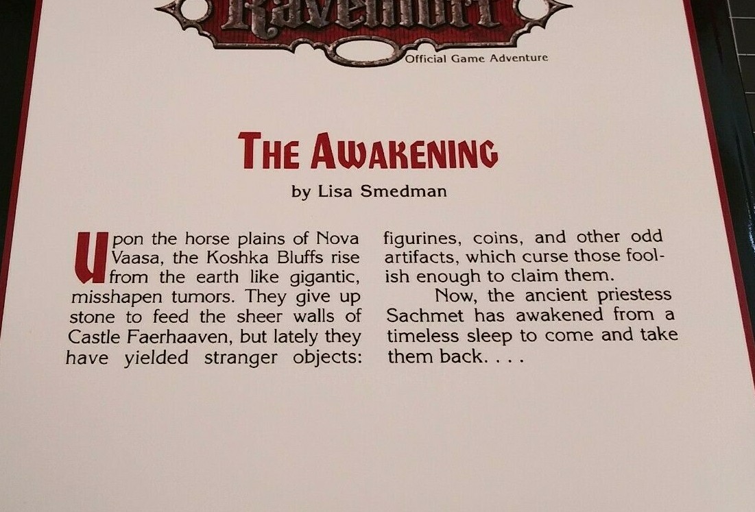 The Awakening – Ravenloft – Dungeons & Dragons