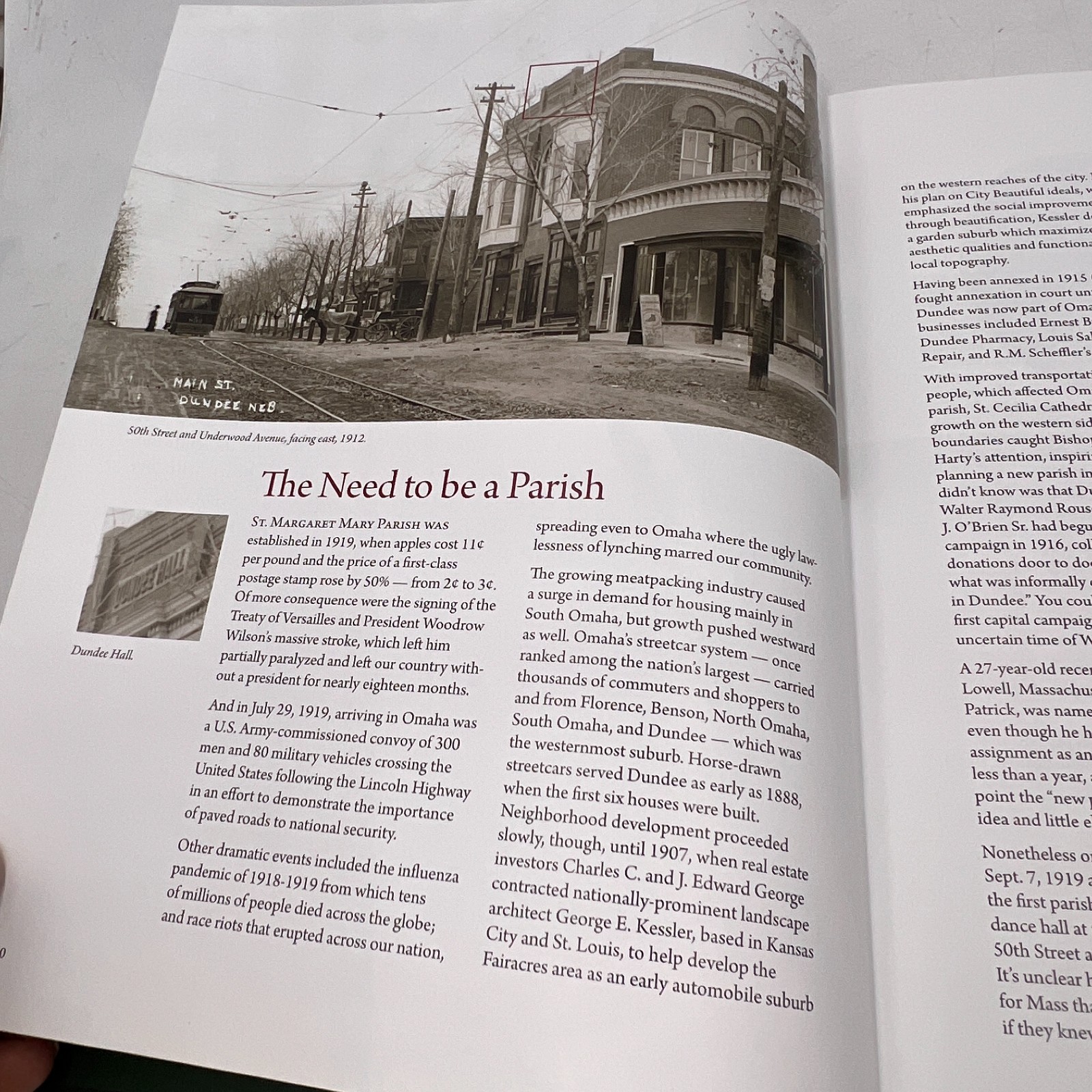 St Margaret Mary 1919-2019 CENTENNIAL HISTORY PICTURES BOOK OMAHA NEBRASKA SUNEG