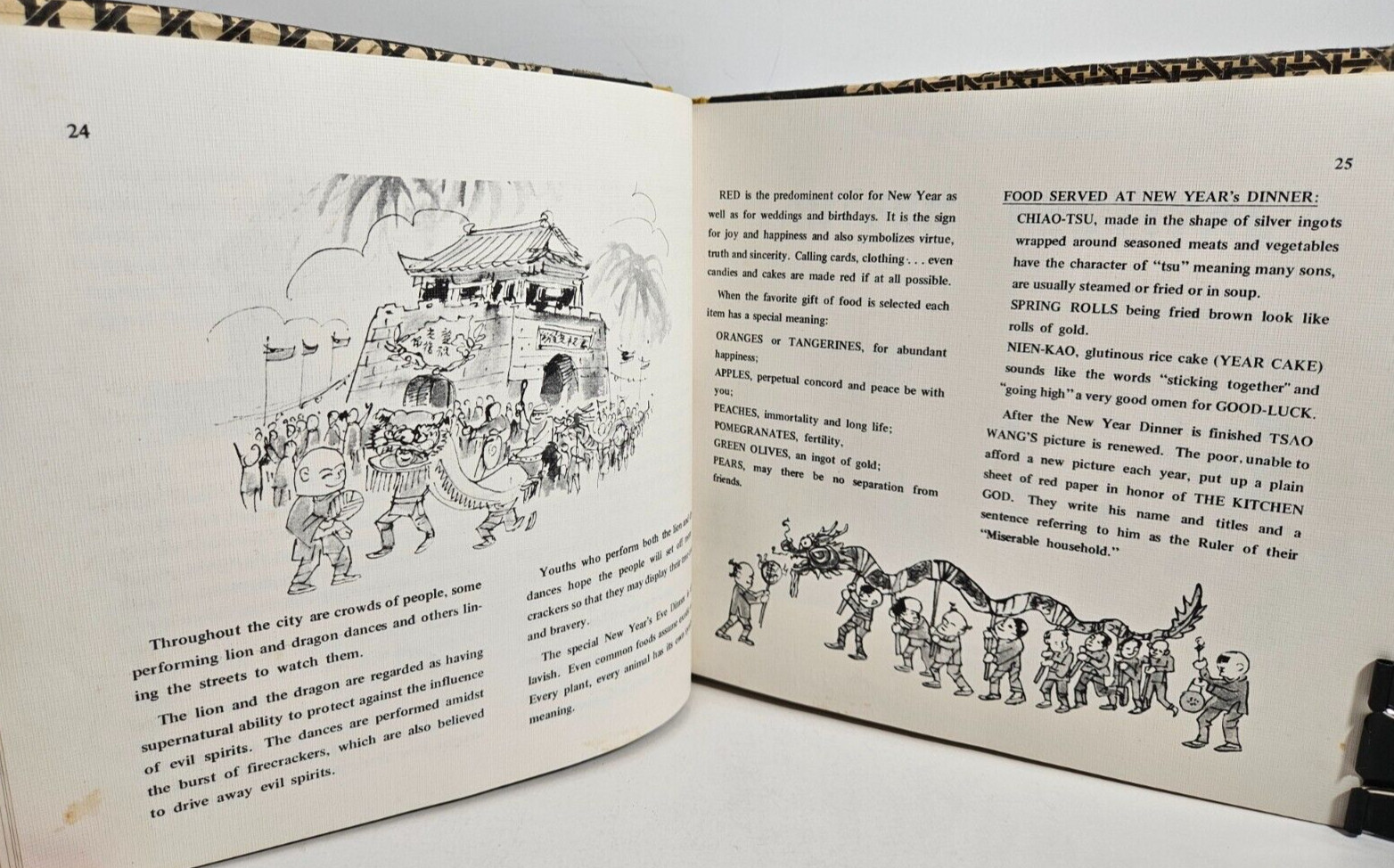 Chinese Festivals Feasts Fortunes by Anita W. Jones, 1971 Mei Ya Publications