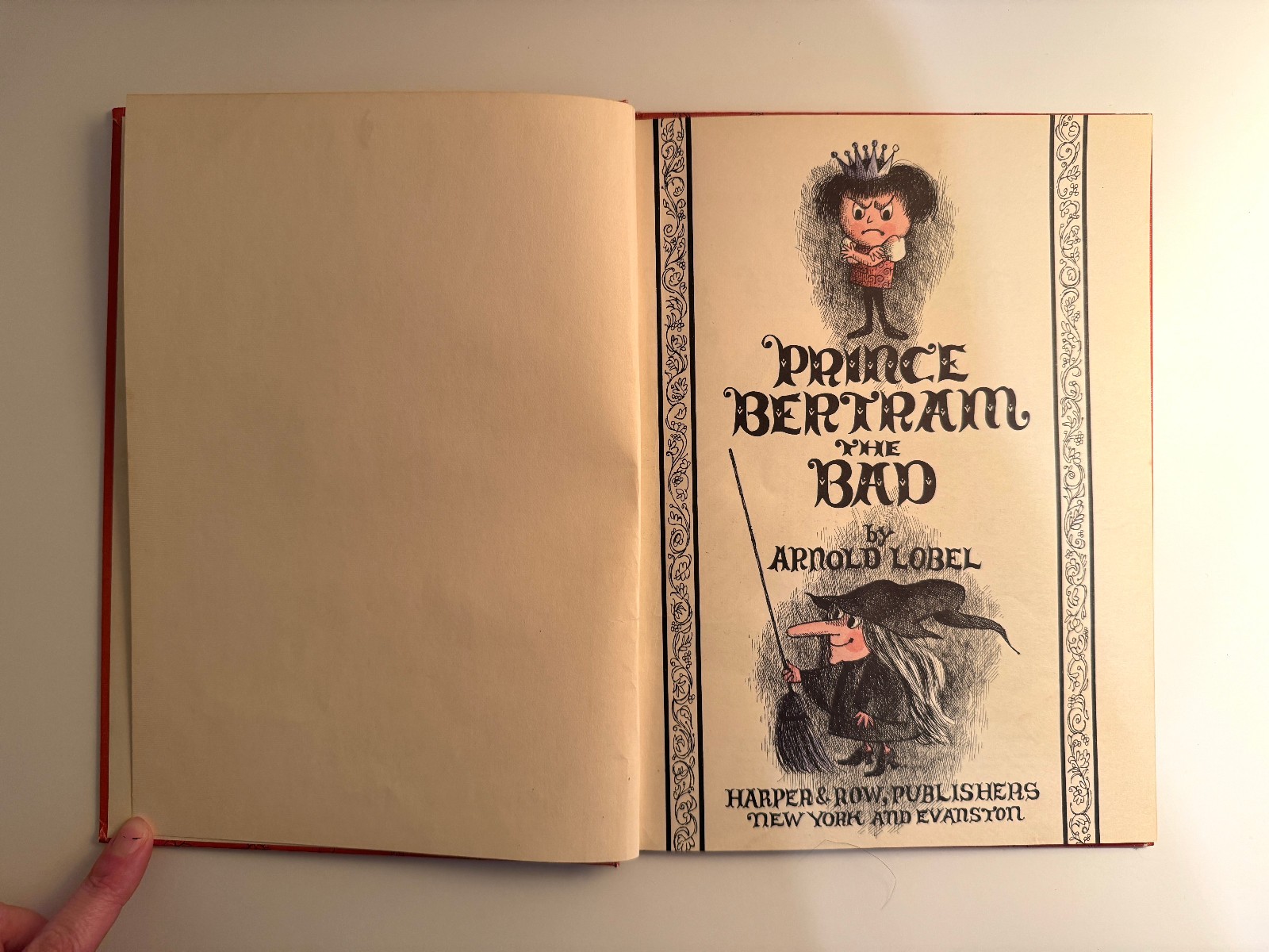 Prince Bertram the Bad by Arnold Lobel | 1963 Vintage Children’s Book