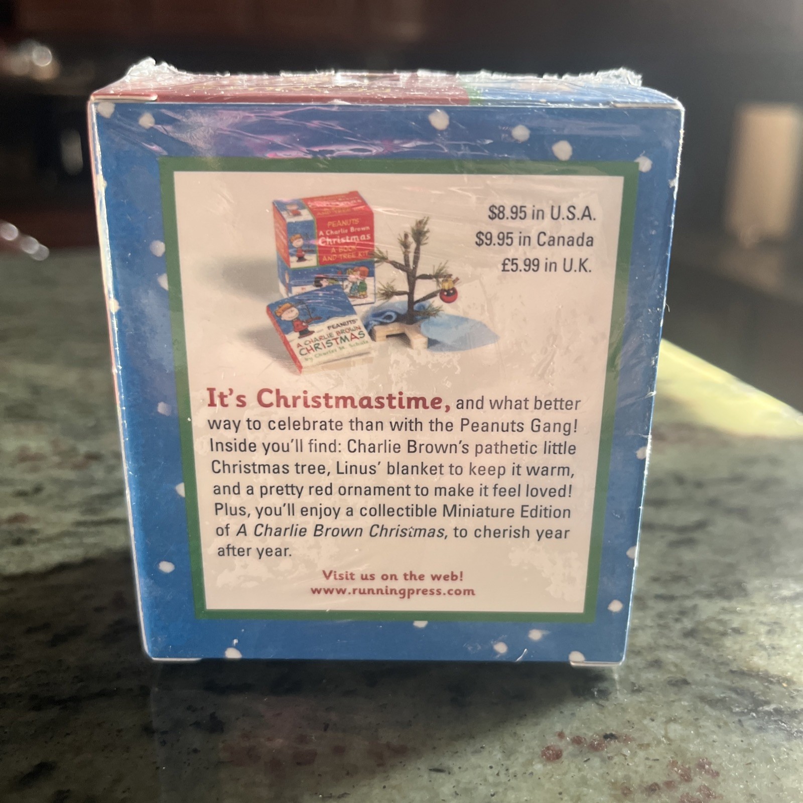 RP Minis: A Charlie Brown Christmas: Book and Tree Kit by Charles M. Schulz, New